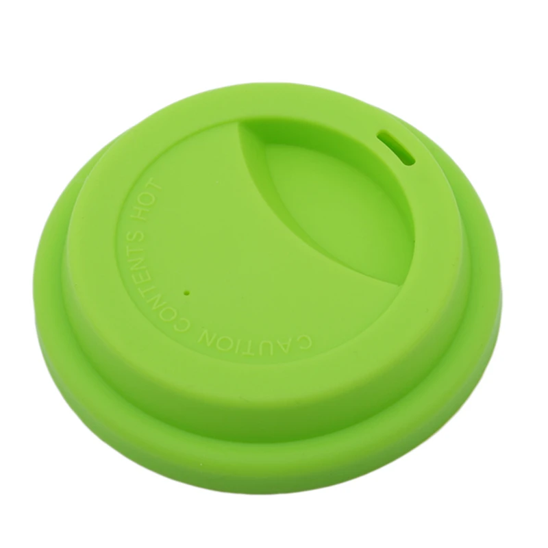 Silicone Cup Lid Cover Heat Resistant Anti-Dust -...