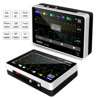 FNIRSI 1013D 7 Inch Digital Tablet Oscilloscope Dual Channel 100M Bandwidth 1GS Sampling Rate Portable Mini Tablet Oscilloscope 1