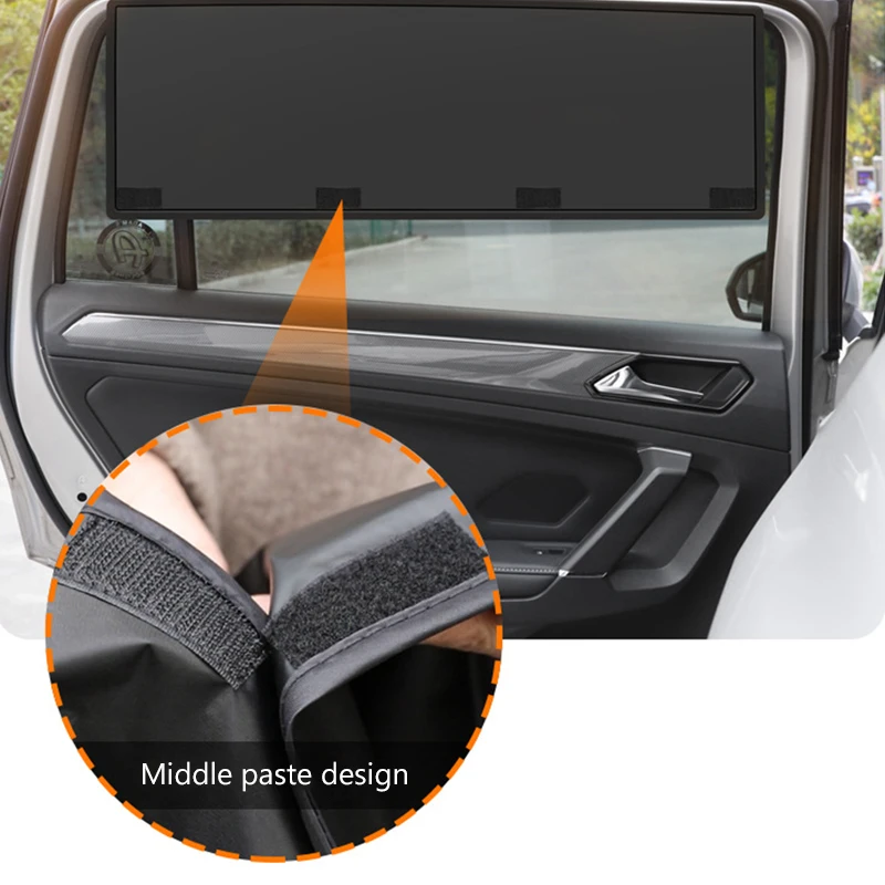 Enhanced Magnetic Car Sunshade Cover with UV Protection and Thicken Middle Paste Design
