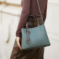 Sac à main en cuir véritable ZOOLER 2026, sac à main pour femme, cuir de vache, noir, grand sac fourre-tout de créateur, Bolso Mujer-SC1716 4