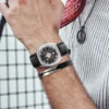TOMI 2024 New 2PCS Men's Watch Bracelet Gift Set Luxury Business Versatile Calendar Men's Quartz Watch and Watch Gift Reloj 3