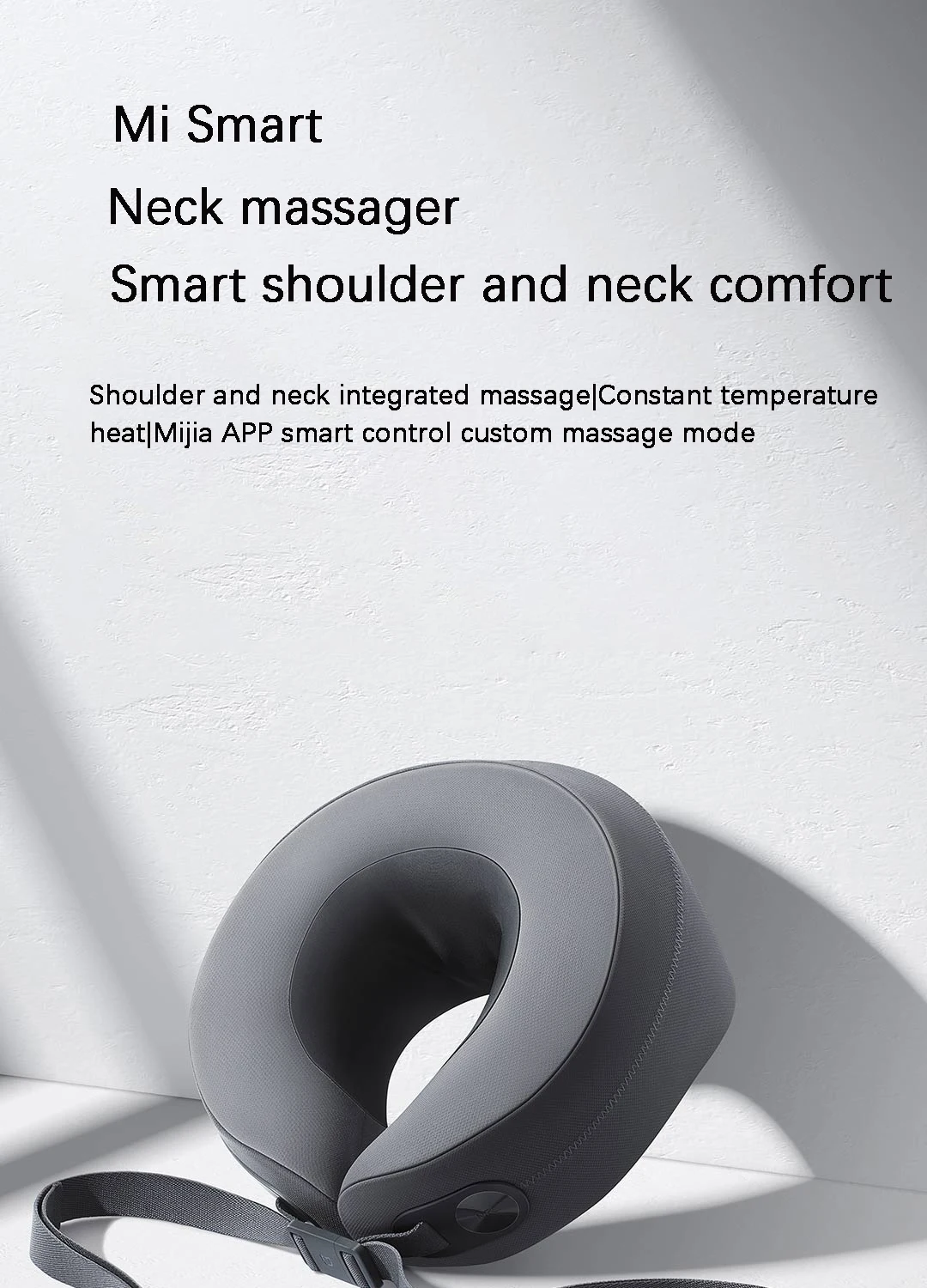 Xiaomi Mijia Smart Neck Massager Integrated Shoulder Neck Massage with Mija APP description image