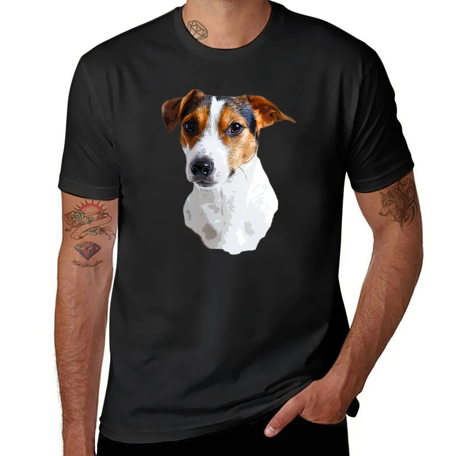 

New Jack Russell Terrier Tri T-Shirt black t shirt T-shirt short quick-drying t-shirt tshirts for men