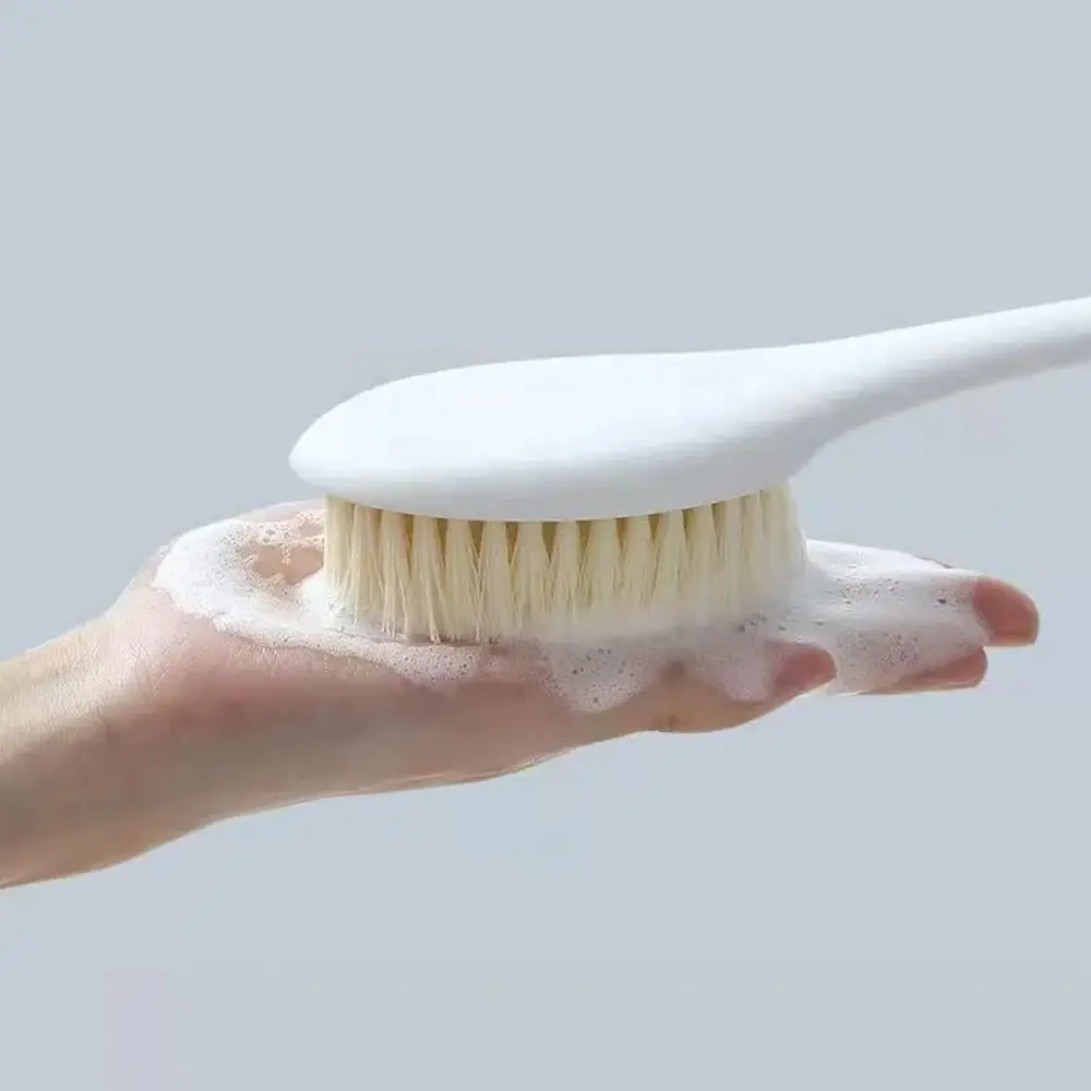 Creative Long Handle Bath Brush Back Rubbing Shower Brush Massager Body Exfoliating Brush Rubbing Back Artifact Cleaning Tools