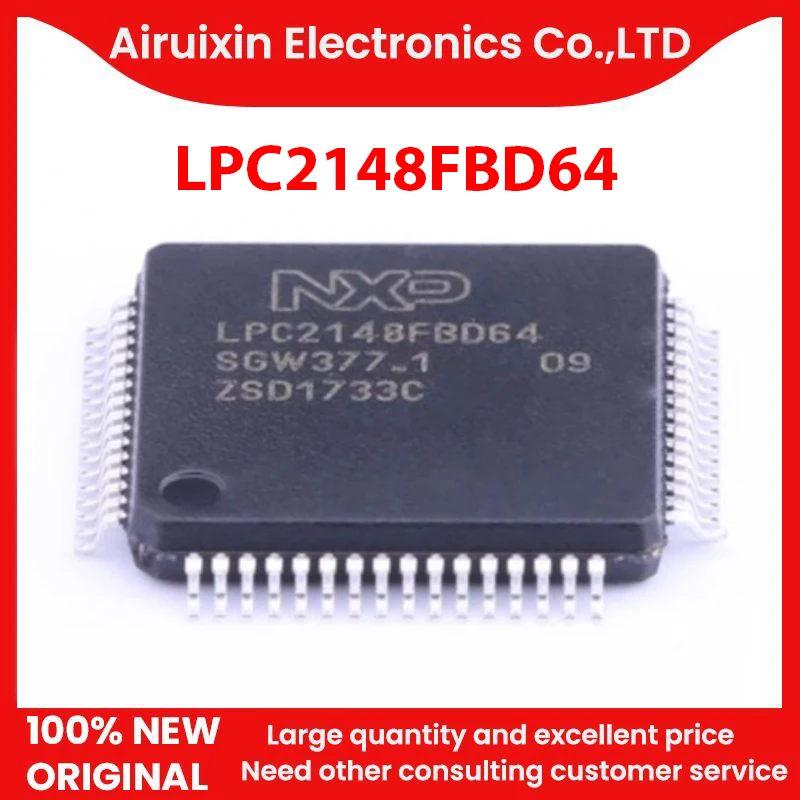 

100% новые и оригинальные LPC2148FBD64 TQFP64 1 шт./лот