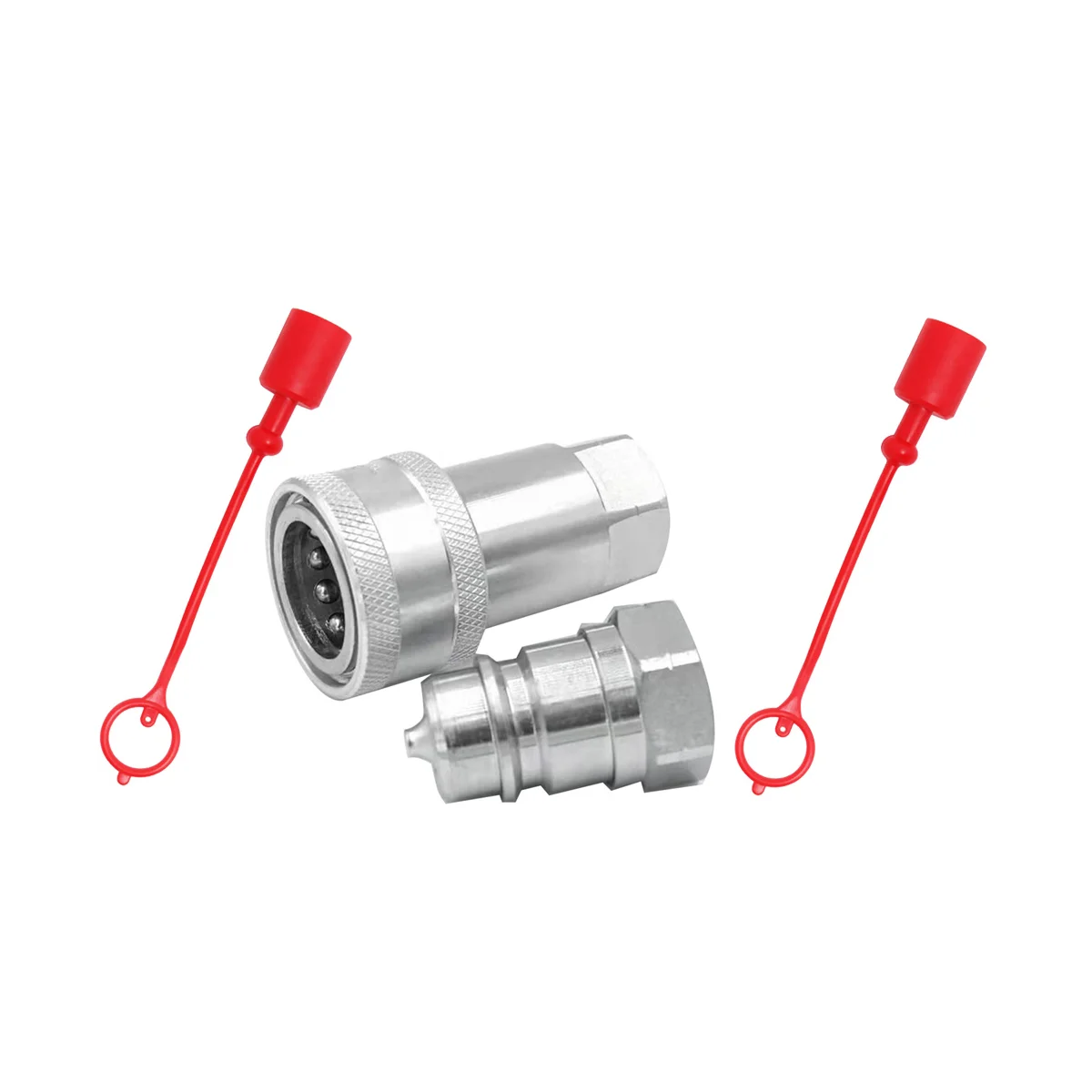 QuickReleaseFittingISO7241ANPTHydraulicCouplingConnector1