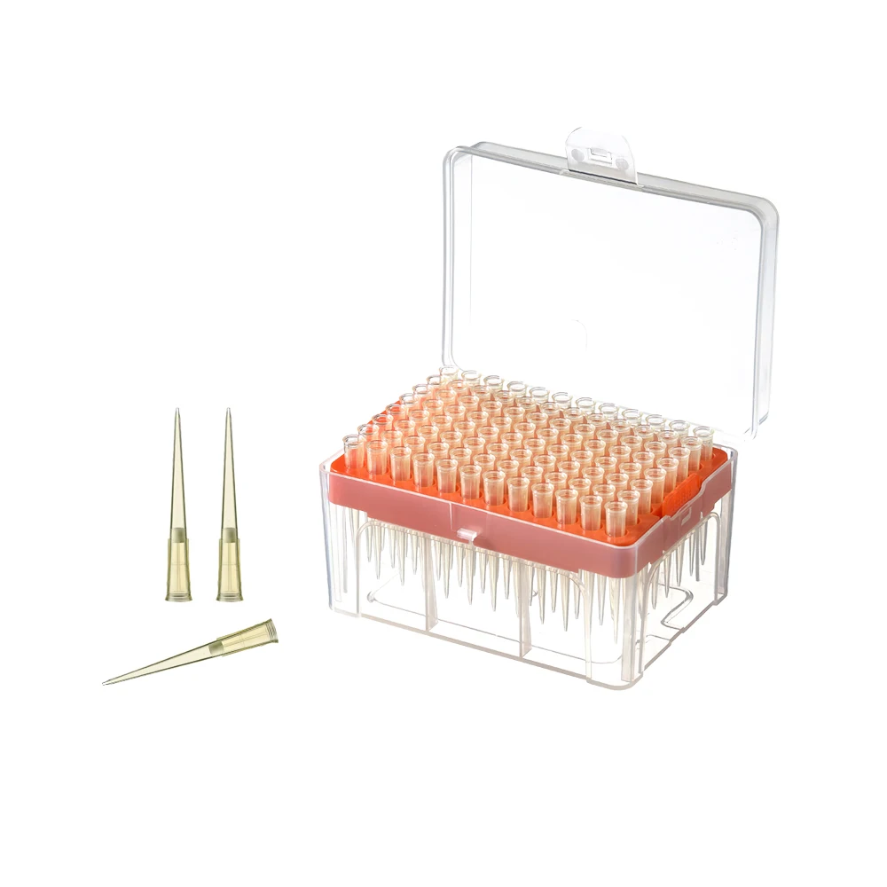 

Oem Odm Laboratory Medical Use Transparent Disposable Universal Plastic 100Ul Pipette Tips