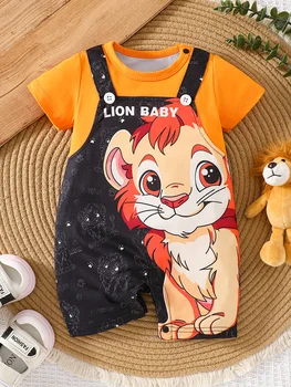 Lion Baby Romper 1