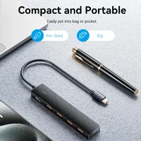 Vention USB C Hub 10Gbps Type-C 3.2 Gen2 USB Splitter Type C Hub 4 USB Port 3.2 for MacBook Pro Air Type C Multiport Adapter 2