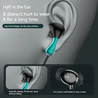 New Type-c 3.5mm In-Ear Wired Headphone Hifi Stereo Sport Music Earbud Handfree Headset Earphones With HD Mic For Xiaomi Samsung 2