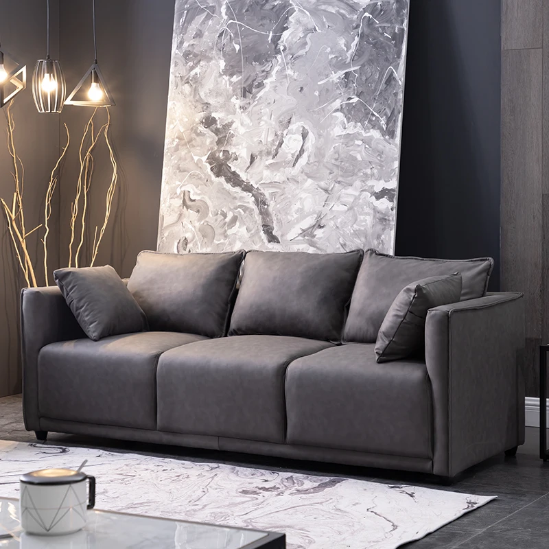 

Nordic Comfortable Living Room Sofas Modern Soft Luxury Minimalist Relaxing Sofa Single Design Woonkamer Banken Furniture