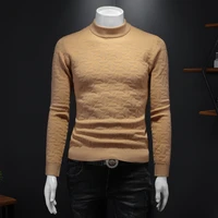 Designer Men's Sweater 100% Cotton Long Sleeve Hoodie Classic Striped Autumn/Winter Warm Top 5XL 1