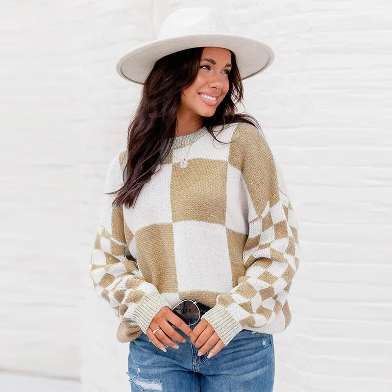 

New warm and thick pullover in autumn and winter