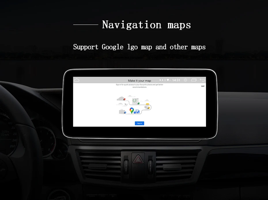 Factory Price 8 Core Android AUTO Carplay For Mercedes Benz E Class W212 Car Vid