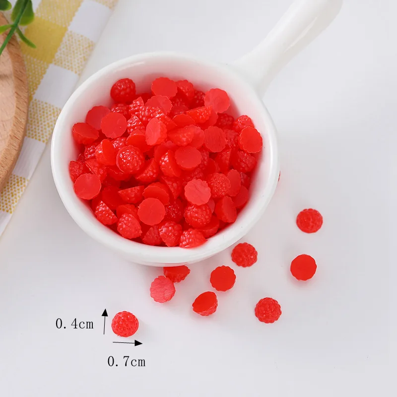 100 stücke Simulation Mini Gefälschte Obst Erdbeeren Blaubeere Kirsche Kaviar Maulbeere Tomaten Requisiten Für Home Dekoration Zubehör – Detail 3