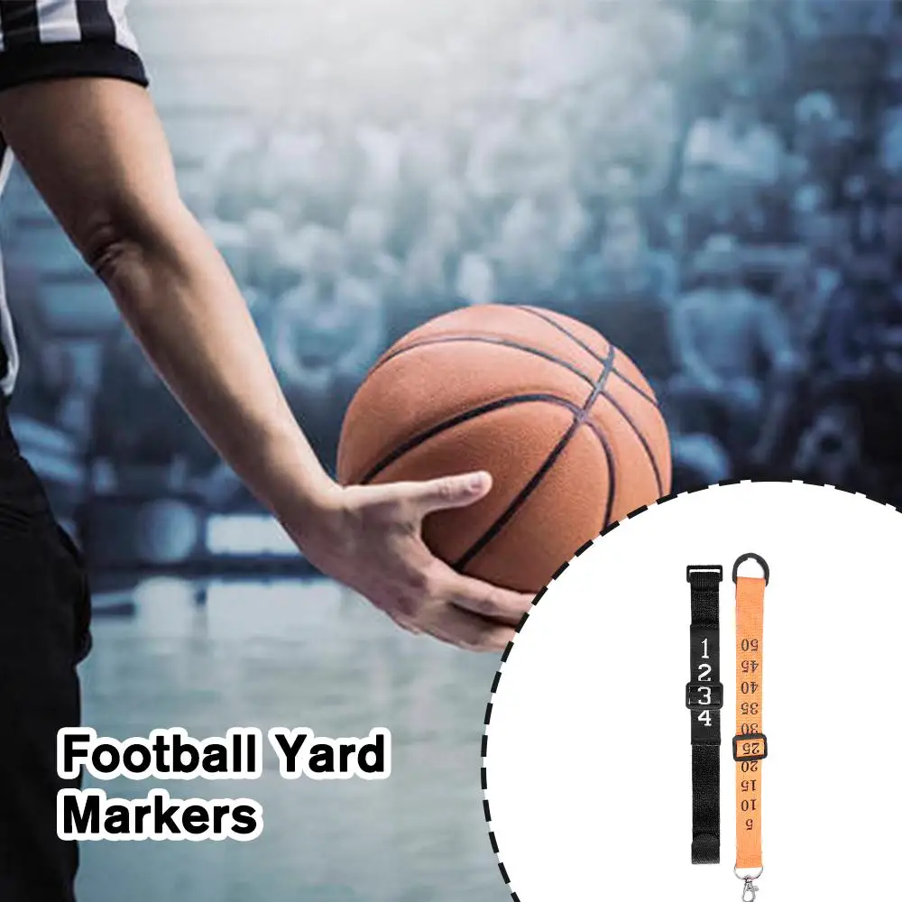 

Football Referee Nylon Chain Clip Football Field Official Logo For Youth Matches Training Referee Marking Equipment O8C6
