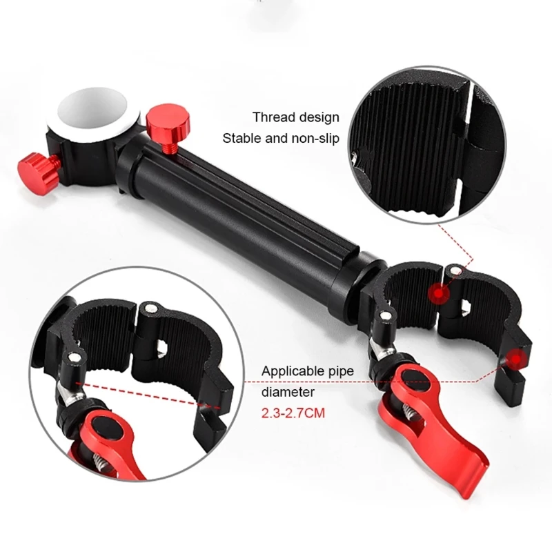 Fishing Umbrella Rod Holder Rack Fishing Chair Mount Umbrella Stand Holder Adjustable Clamp Fixing Support Frame Stand