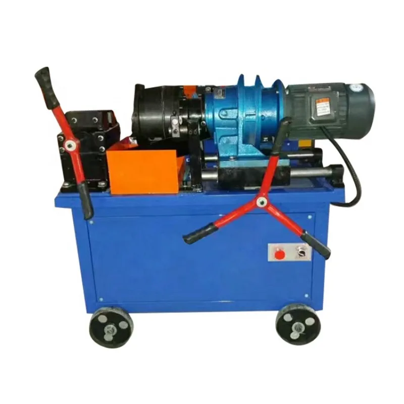 

High Speed Automatic Straight 4 Inch Pipe Steel Bar Threading Machine Rebar Thread Rolling Machine Rebar Construction Machinery