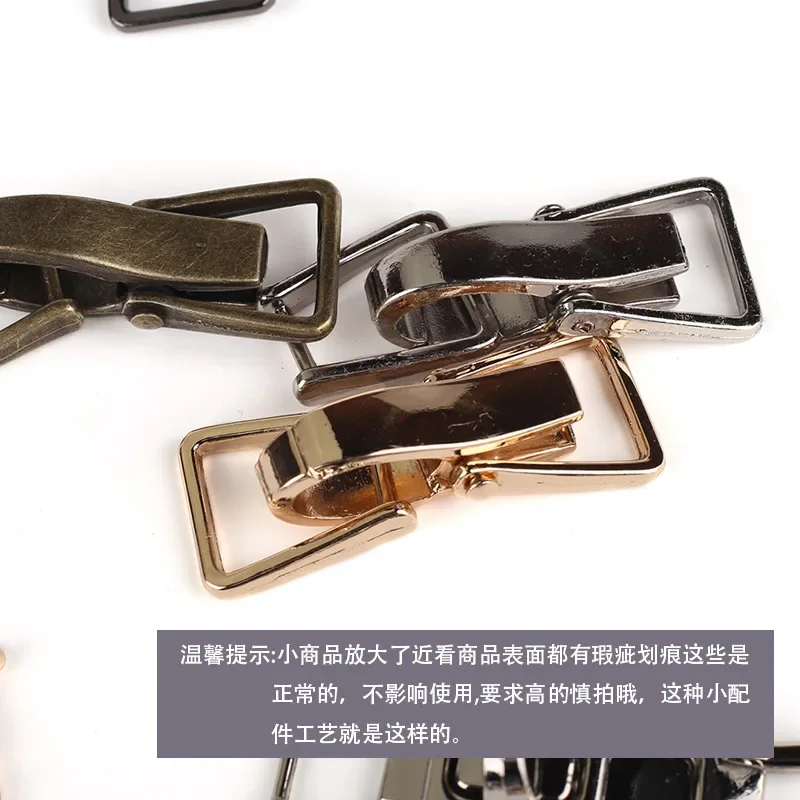 3pcs Metal Buckle Clothes Shoes Accessories Head Adjustment Decorative Belt Buckle Buttons Sewing Accessories
