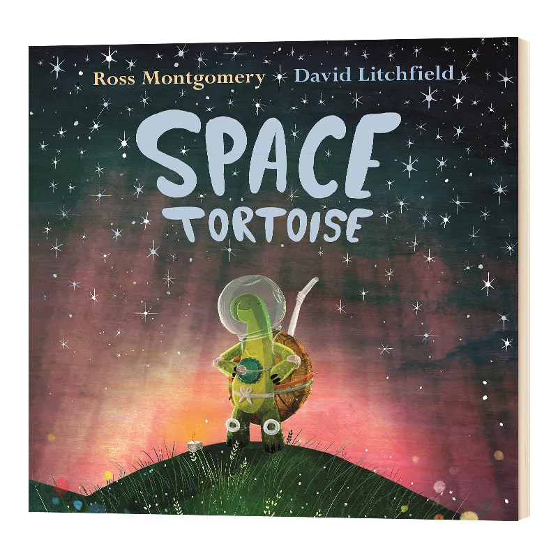 Space Tortoise David Litchfield, Libri Per Bambini Di Età Compresa Tra 0 E 3 Anni, Libro Illustrato Inglese 9780571331055