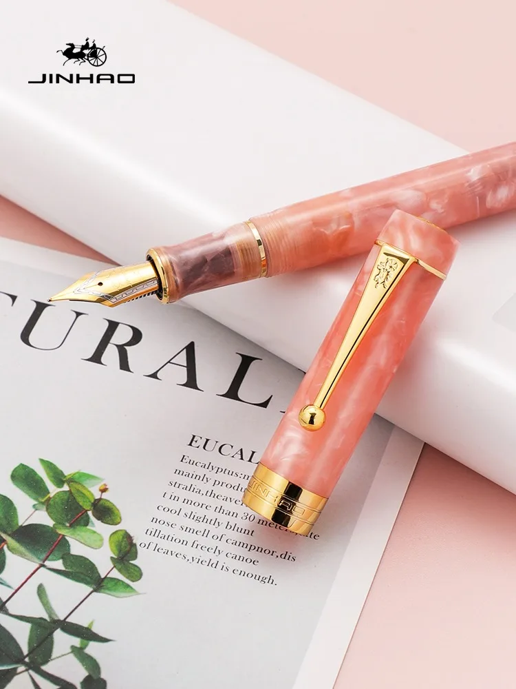 Jinhao 100 centennial vulpen 18kgp punt hars zakelijk cadeau_voghion.com