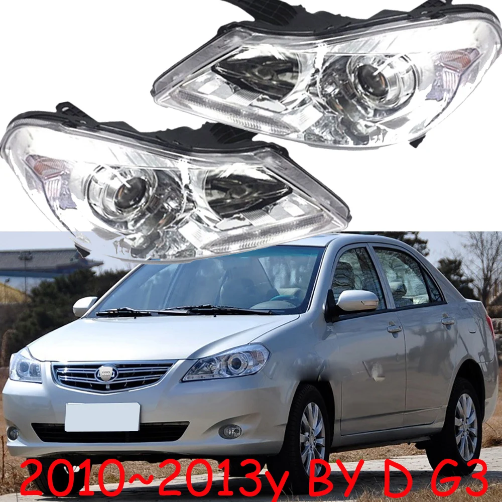 

1 шт. автомобильный бампер, фара для BYD G3, фара 2010 ~ 2013y, автомобильные аксессуары, фара для BYD G3, противотуманная фара