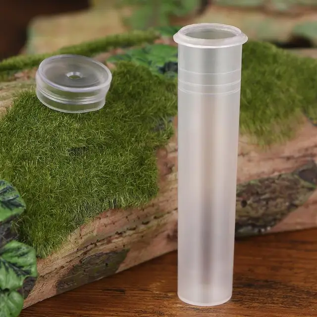 25/50/100Db Táplálkozási Virág Műanyag Cső Átlátszó Víz Virágcső Virágvíz -Tartály Virágella - Image 4