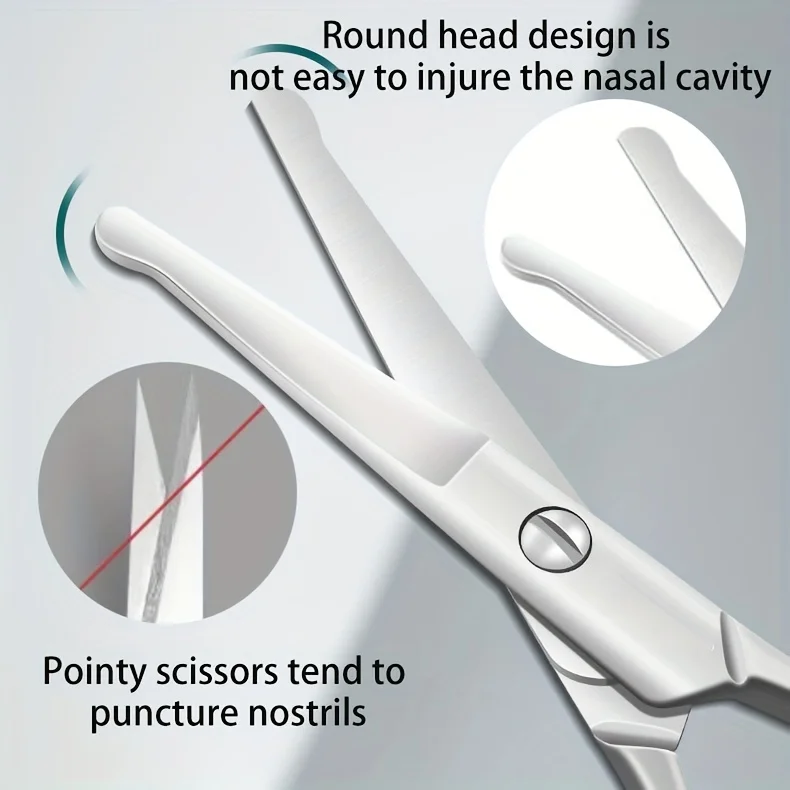 Nasenhaarschere Edelstahl