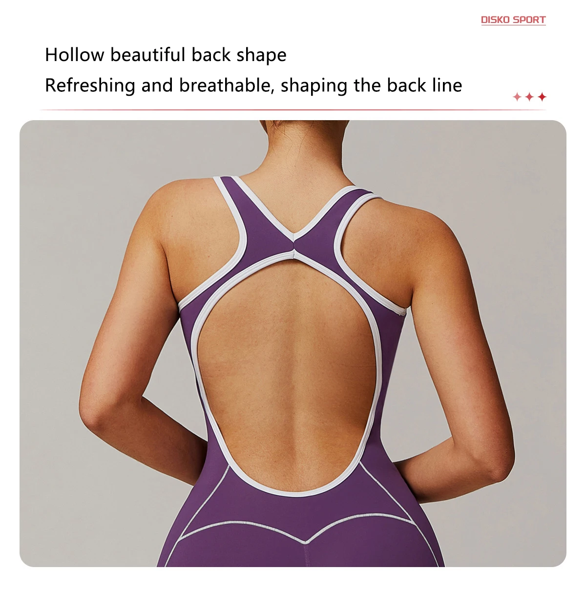 Description Picture 4 of itemCtenkevet New Fake Two-Piece Tennis Dress Women Fitness Pleated Skirt Female Gym Yoga Wear Women Backless Sports Jumpsuit