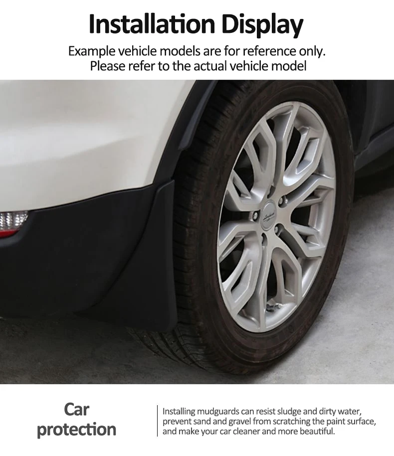Car Mud Flap For VW Volkswagen Amarok 2H 2010~2021 Mudguards Splash Guard Front Rear Anti-splash Fender Auto Mudflap Accessories - 34