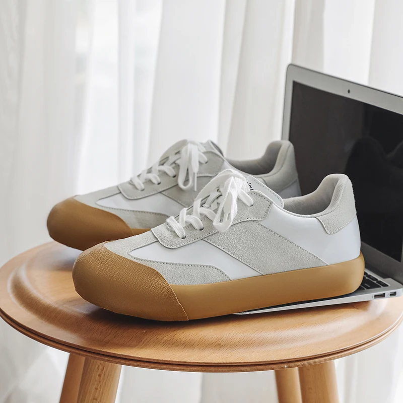 

2023 new spring and summer Paris couple daddy heightened platform athleisure shoes vintage lace-up ins trendy men and women