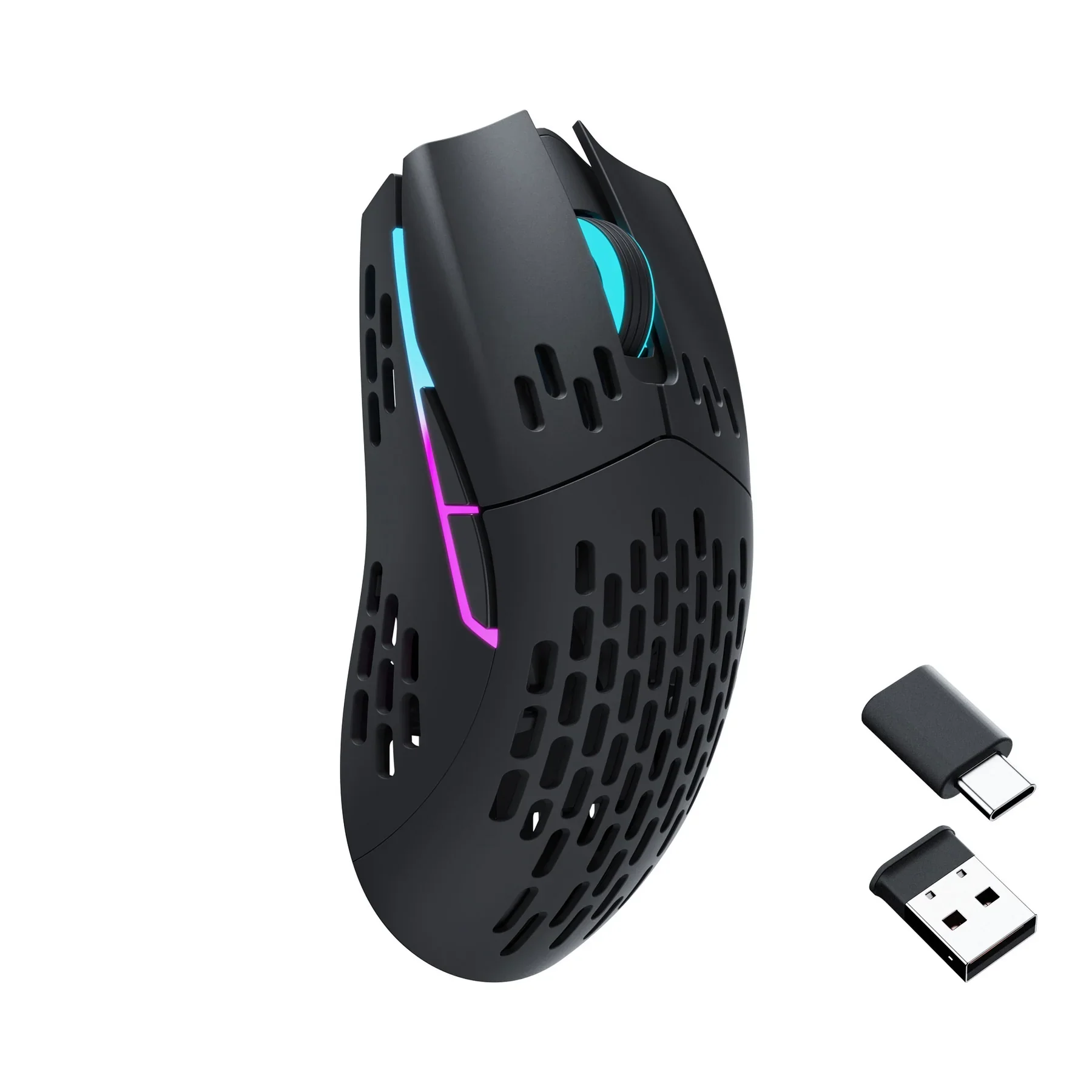Mouse Óptico sem Fio Keychron Mouse com Fio Usb Ratos tipo c m1 2.4ghz Bluetooth - Imagem 6