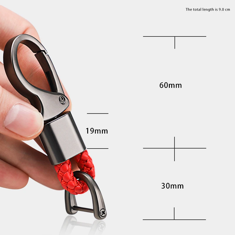 Porte-clés Voiture Avec Logo Pour Dacia (Duster, Spring, Logan, Sandero, Jogger...) - Cadeau Idéal - Accessoire Auto
