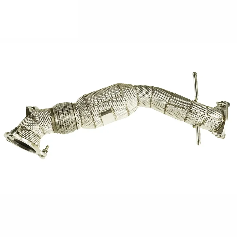 Head Section High flow Pipes branch downpipe Exhaust Pipe with catalyst For Land /Range Rover Evoque 2.0T