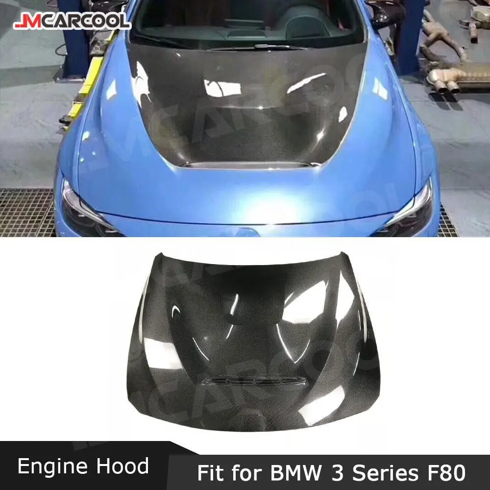 

Carbon Fiber Engine hood cover bonnet hoods for BMW 3 Series F30 F32 F80 M3 4 Series F82 F83 M4 2015-2019 Auto Car Styling