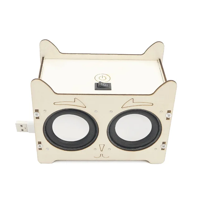 DIY HIFI Voice Box Model Music Player STEM Kit Science Toys for