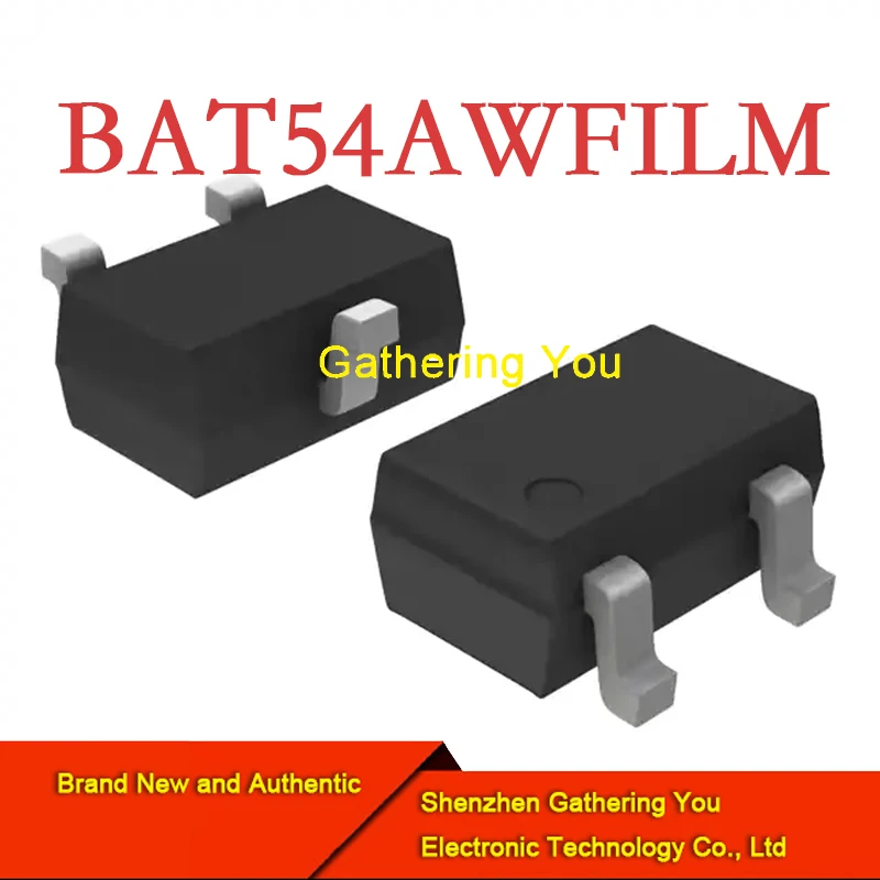 

BAT54AWFILM SOT-323 диод Шоттки и выпрямитель, новый аутентичный
