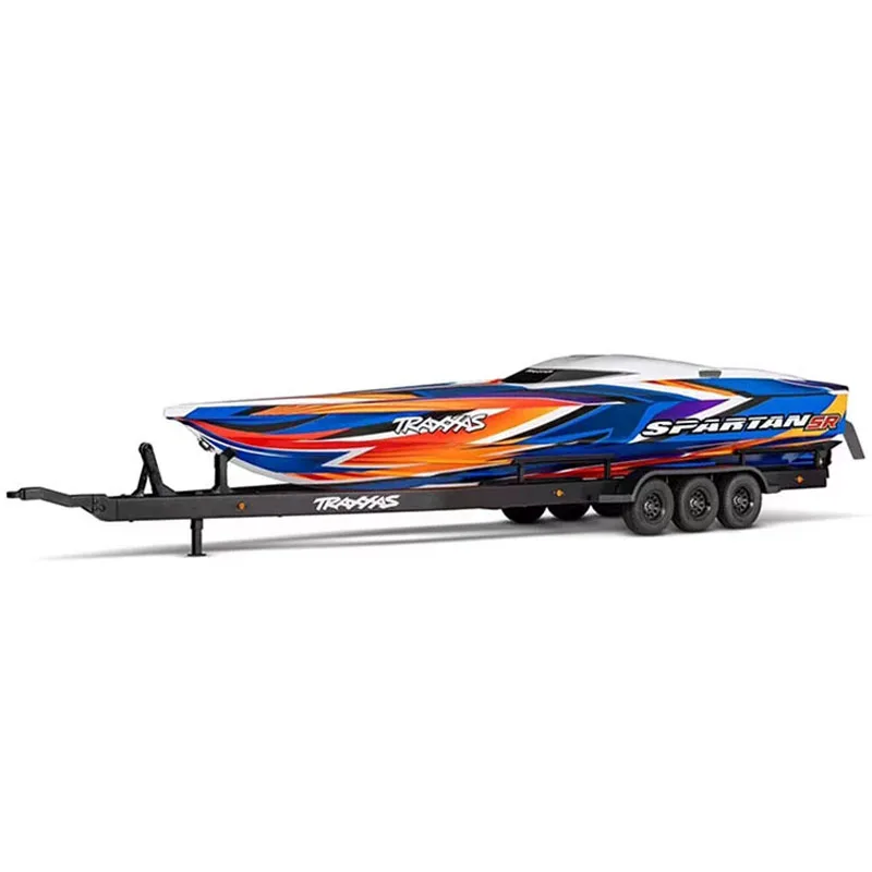 RC Brushless Speedboat Model SPARTAN SR Racing Boat Remote Control Boat Model Speedboat Trailer Toy Gift 1037mm Hull 2