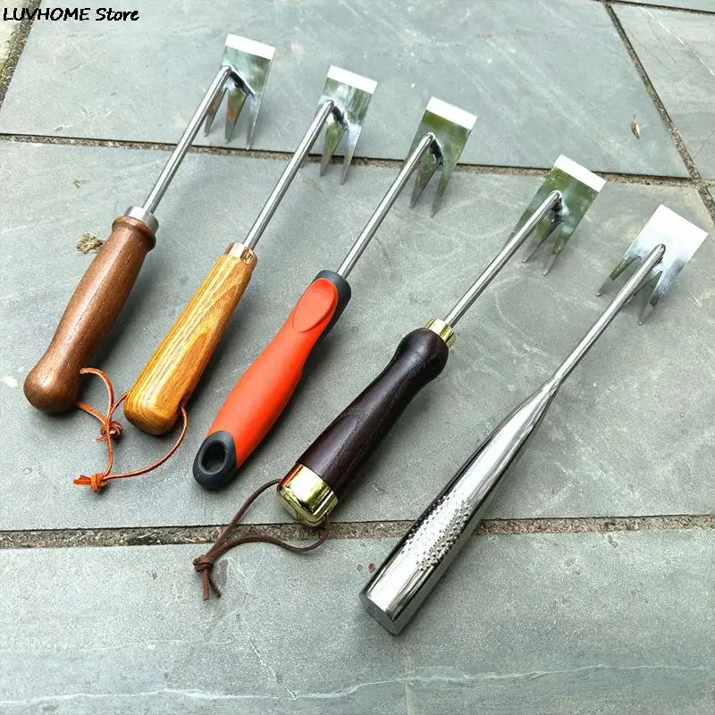 

Garden Hand Weed Puller Weeder Tool Rooting Shovel Lawn Grass Remover Rake Weed Removal Tool Hand Tools Loose Soil