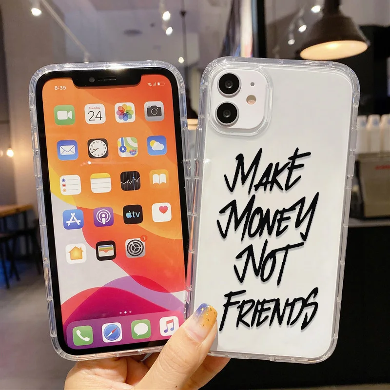 Girl Quotes Silicon For iPhone 13 Case For iPhone 11 Case Clear Cover Apple  12 Pro Max XR X XS Max 8 7 6 6S Plus 12 Mini Bumper|Phone Case & Covers| -  AliExpress