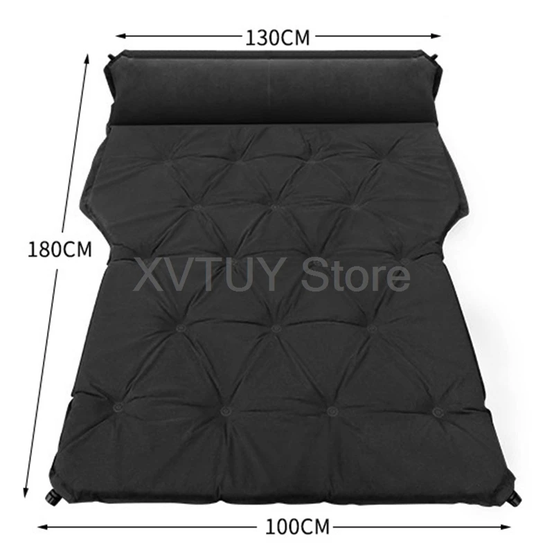 Car Multi-function Sleeping Mattress SUV Auto Comfortable Travel Bed Outdoor Camping Bed Picnic Mat Folding Pad with Pillows