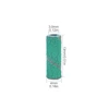 KADS 3mm Small Sanding Bands for Nail Drill 50 Pcs Mini Nail Sanding Files 60/80/120/150/180/240 Grit Acrylic Nails Gel Remver 5
