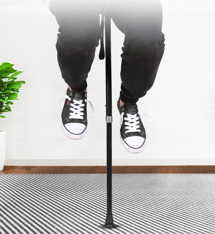 Folding Cane Foldable Walking Cane With Adjustable Height Collapsible And Lightweight Soft Ergonomic Handle