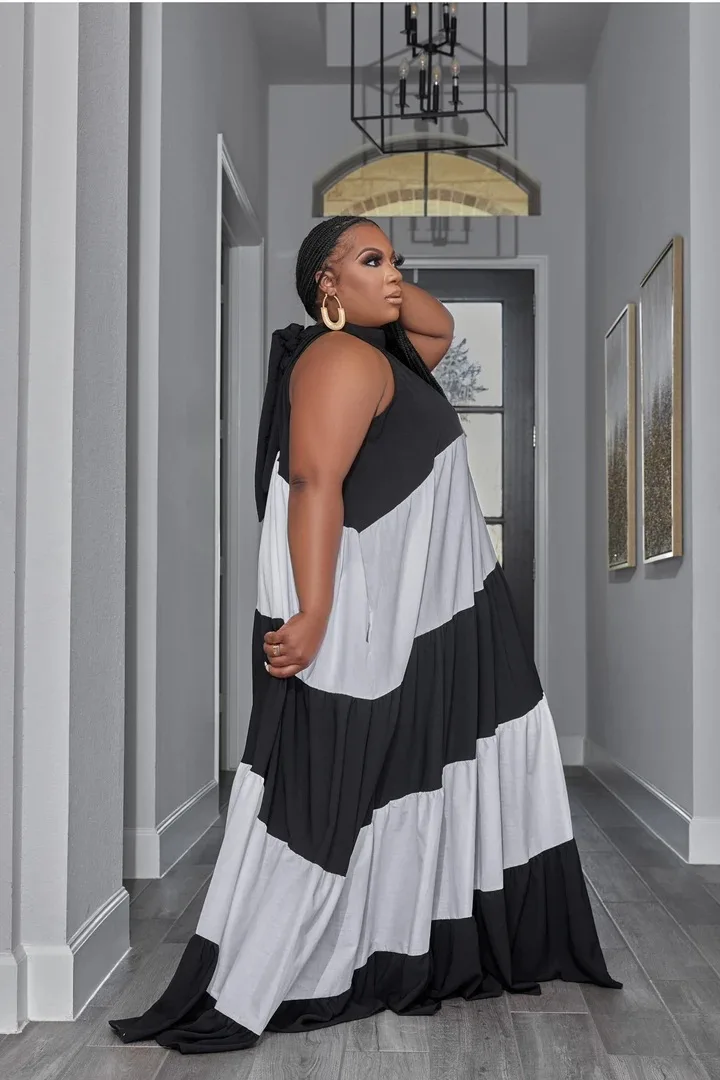 Рисунок 6 - Женское летнее платье-макси с лямкой