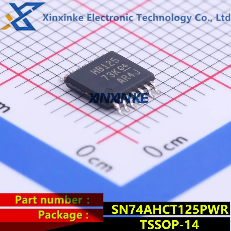 

SN74AHCT125PWR TSSOP-14 HB125 Buffers & Line Drivers Tri-State Quad Bus Chip Logic ICs Brand New Original