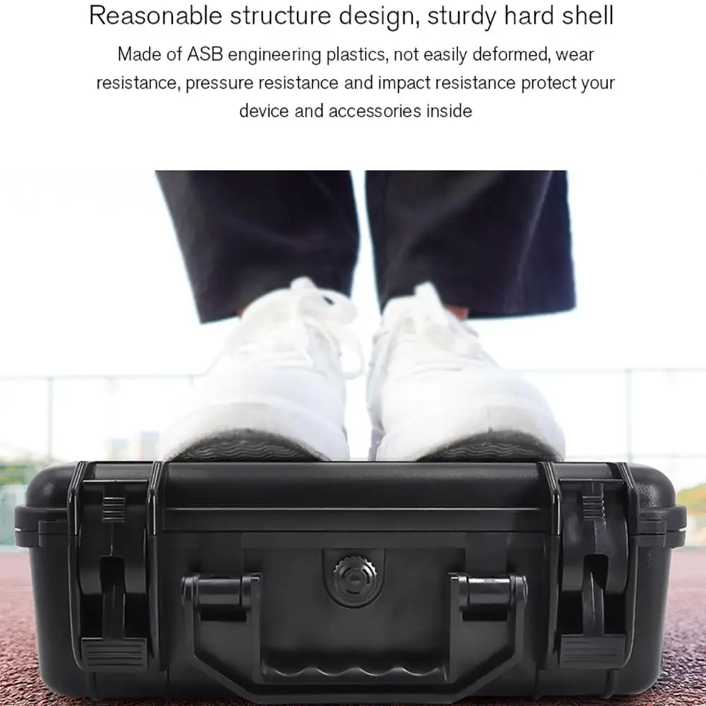 Portable Carrying Case ABS Waterproof Explosion-proof Box Hard Suitcase for DJI Mini 2/Mavic Air 2/Air 2S Drone Accessories Box