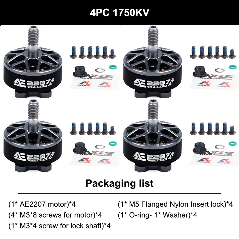 4PCS 1750KV