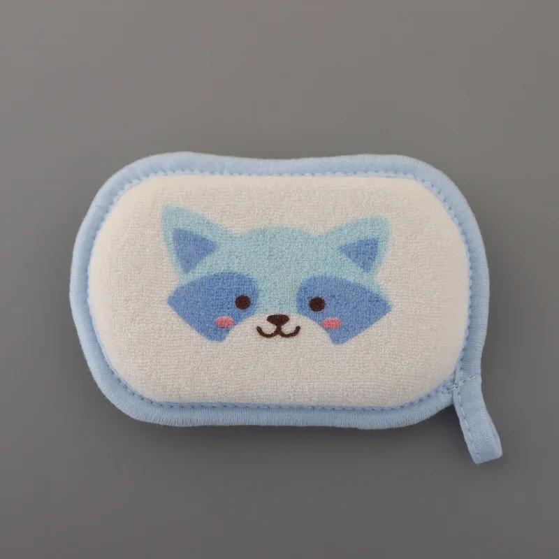 Cute Baby Bath Sponge Kids Adults Cleaning Brush Towel Soft Bath Foam