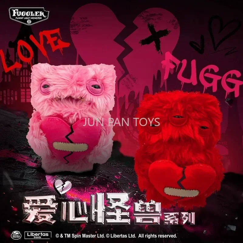 ZURU Fuggler 9" LOVE FUGG Rojo Y Rosa Día De San Valentín Divertido
