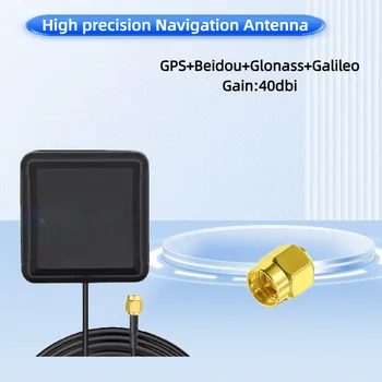 Antenna GPS RTK/RTD ad Alta Precisione per Navigazione, Posizionamento Centimetrico, Antenna GPS GNSS GLONASS Beidou EU Multifrequenza per Auto
